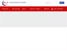 Tablet Screenshot of glfipower.com